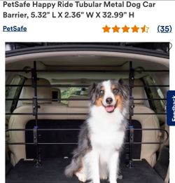 PetSafe Tubular Metal Pet Car Barrier