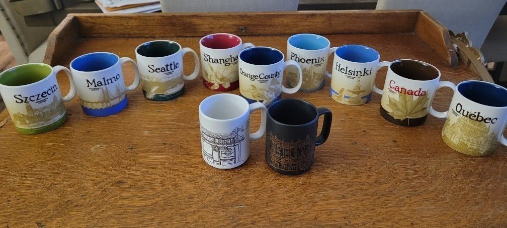 Starbucks Collector Series Mugs