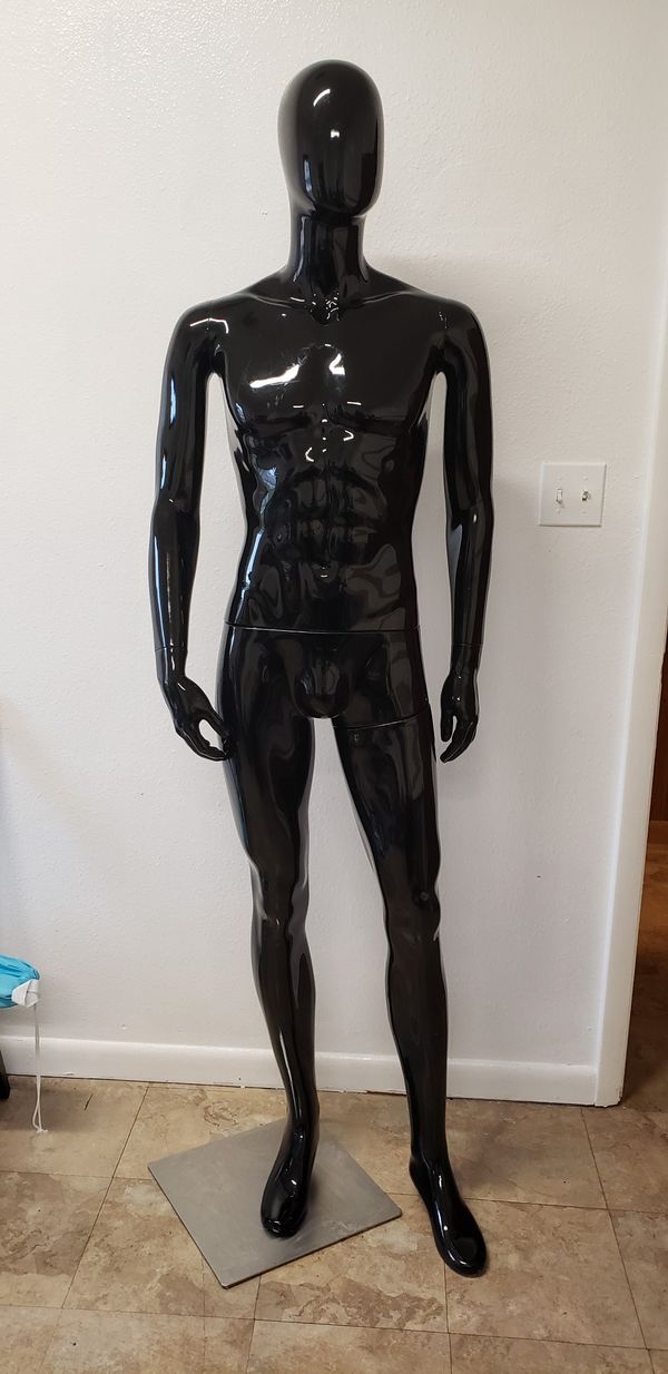 Male Glossy Black Plastic Mannequin for Sale in Lakeland, FL OfferUp