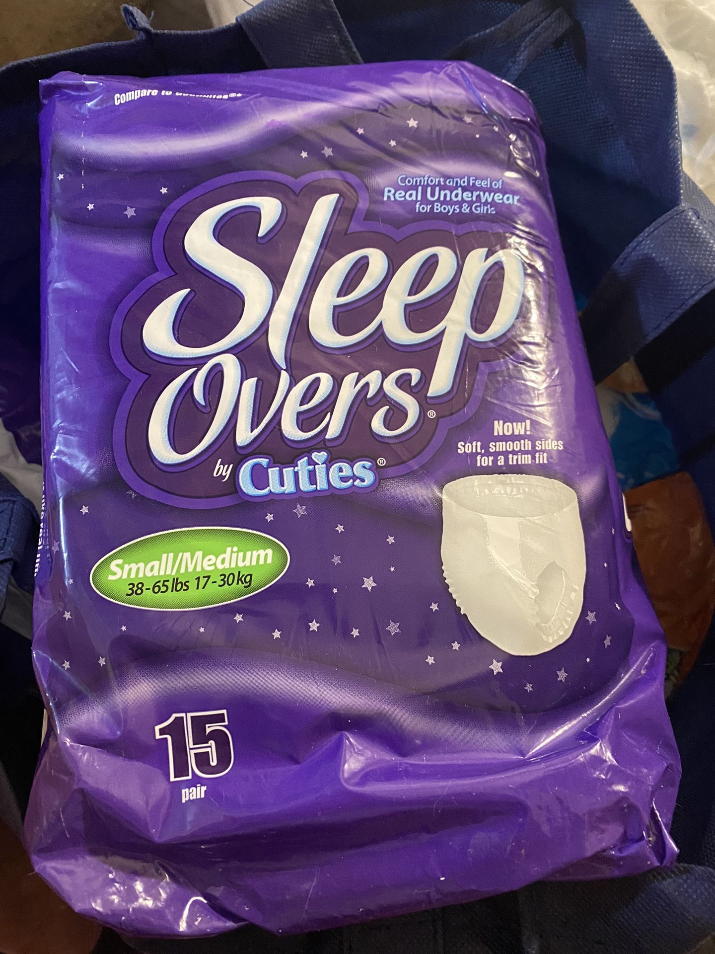 Toddler Sleep Over N Diapers