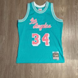 Size Large - Mitchell And Ness Authentic Swingman Jersey NBA Basketball La Lakers Shaq Culture Kings Vintage Sports Supreme