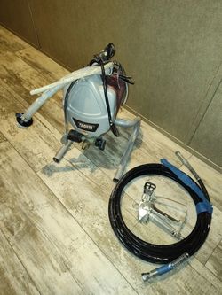 Airless Paint Sprayer KRAUSE & BECKER 60(contact info removed) PSI 1/4" Outlet Piston Pump