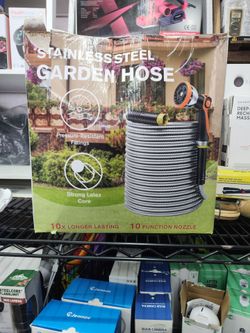Stainless Steel Garden Hose 100 ft