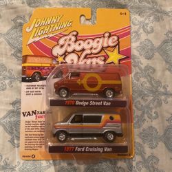 Johnny Lightning Boogie Vans 