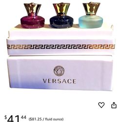 Versace Dylan Perfume for Women Mini Perfume Gift Set - Trio Splashes