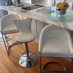 White Bar Chairs