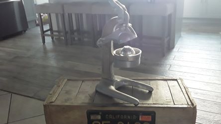 Antique lemon strainer.