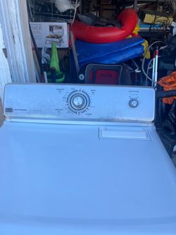 Maytag comercial gas dryer