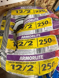 New MC Metal clad cable 12/2