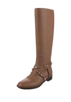 Valentino Rock Studded Riding Boots
