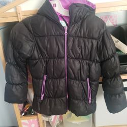 Black/purple Light Jacket 