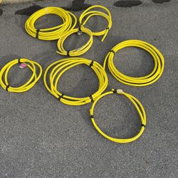 HOME-FLEX Corrugated Stainless Steel Tubing Approximately  150 feet. The Picture shows 7 rolls but there are only 6 available