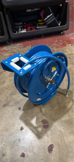 Presssure washer retractable 50’ reel + hose