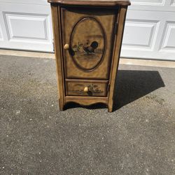 Rooster Themed Cabinet 
