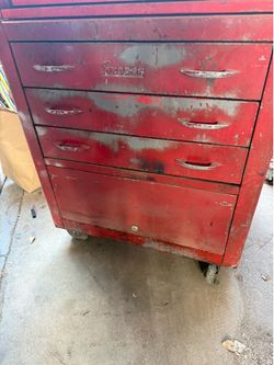 Vintage snap on tool box