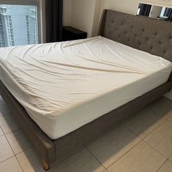 Queen Sized Tufted Bed frame