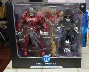 DC Multiverse The Merciless & The Batman Who Laughs Figures 2 Pack Mcfarlane