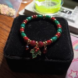 Christmas Semi Precious Bracelet