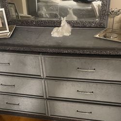 Dresser And Mirror