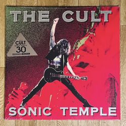 The Cult 2LP Vinyl Record - Sonic Temple - New Sealed 