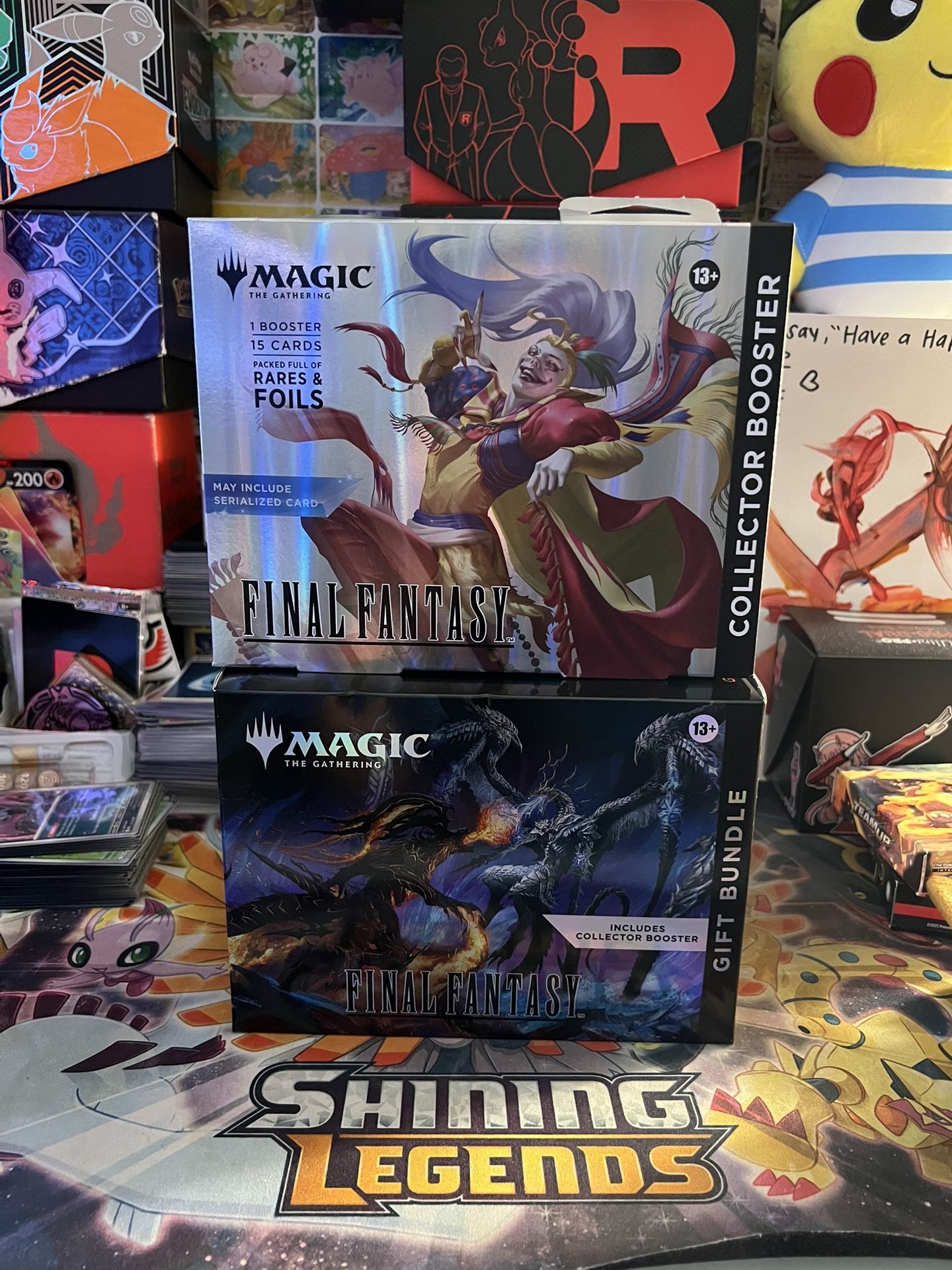 Magic The Gather Final Fantasy Gift Bundle And Collector Booster Lot