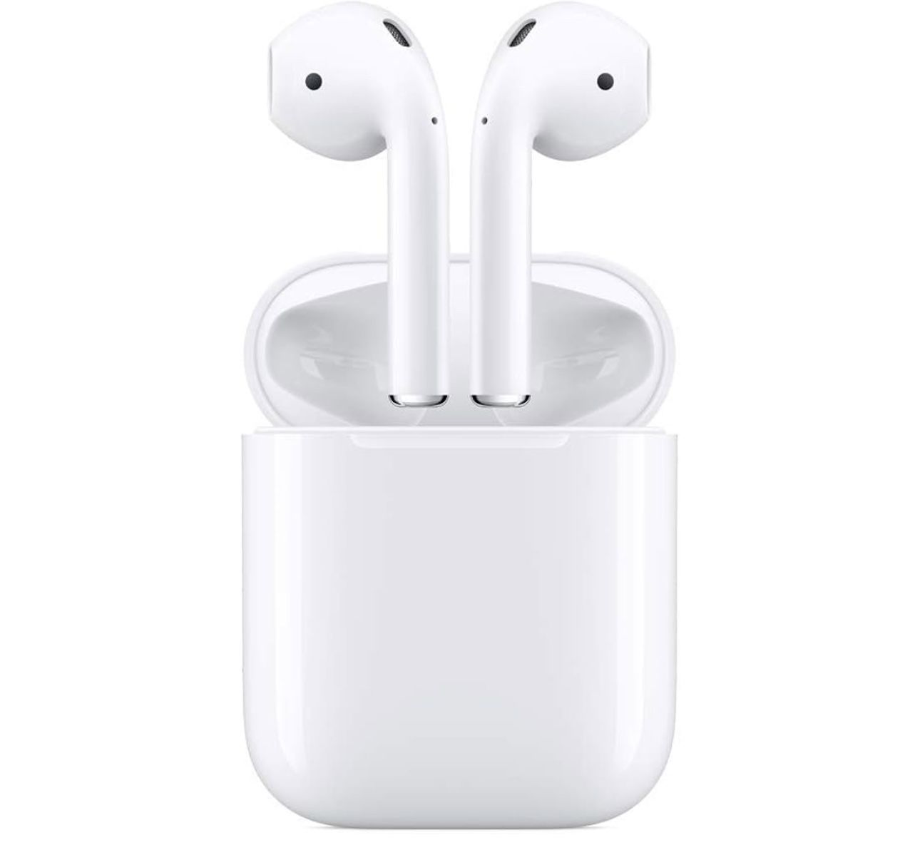 Description Apple AirPods (2nd Generation) Wireless Ear Buds, Bluetooth Headphones with Lightning Charging Case Included,