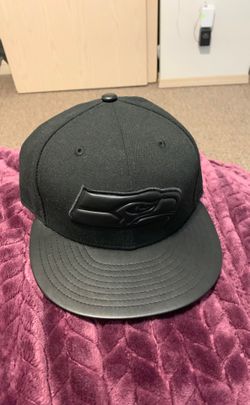 Seahawks hat cap leather