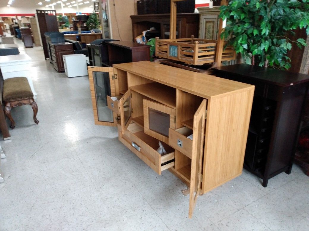 Bamboo TV Stand