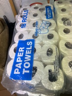 Paper towels 18 roll