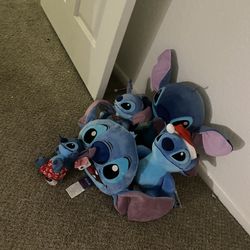 Stitch Plushes Bundle Set 