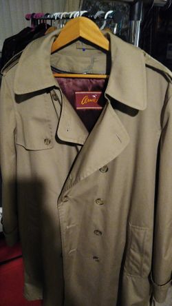 Men's R42 reg tan rain trenchcoat