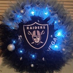 Original Handcrafted Raiders Wreaths  Place Your Order In Today These Are Original Handmade By Me The Master Of Wreaths