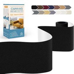 KING MOUNTAIN Canvas Repair Tape,Outdoor Gear Patch, 4×63 Inches,Waterproof,Self-Adhesive for Repairing Boat Covers,Sun Shades,Sofas,Tents,Lounge Chai