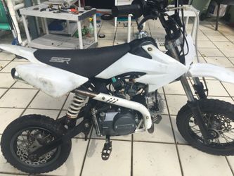 Ssr 110 frame with a 125cc engine swap