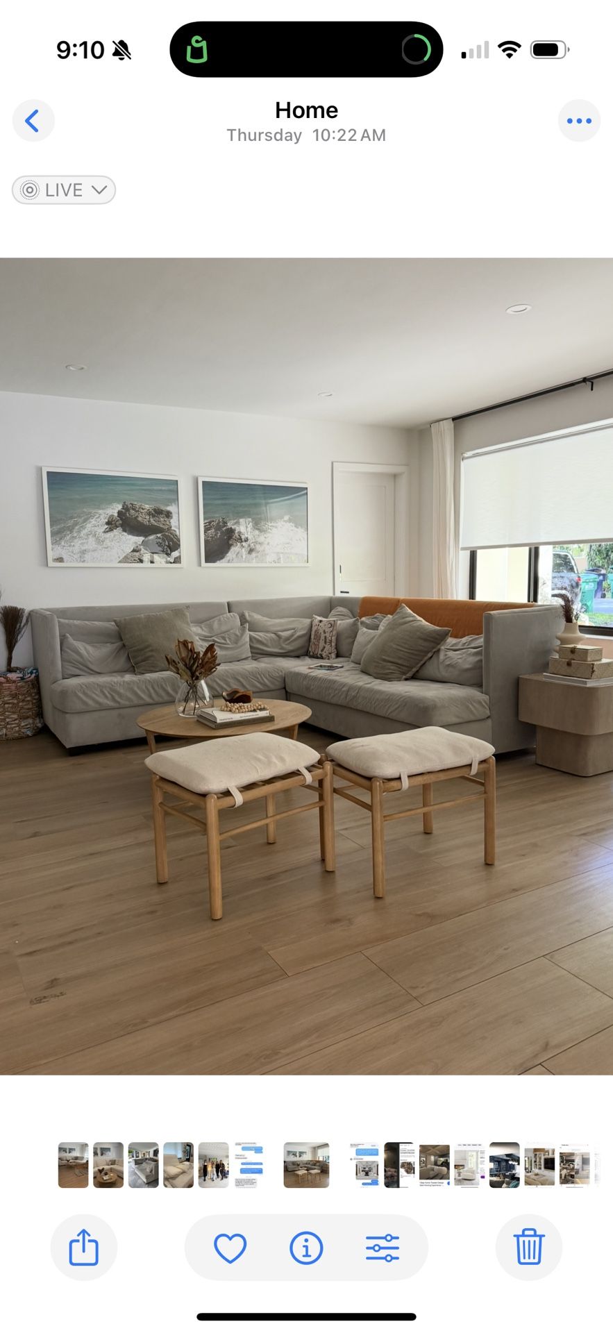 Zgallerie Sectional Sofa - Lshape