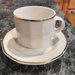 Lubiana China Coffee Cup & Saucer