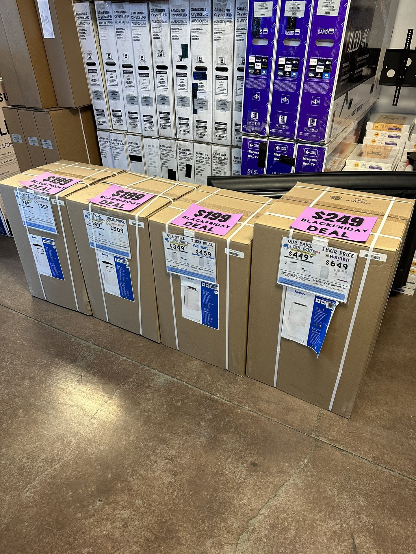 Danby Portable AC Units - 10,000 to 12,000 BTU