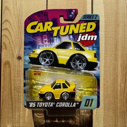 Hot Wheels Car Tuned JDM 85 Toyota Corolla 01 Series 2