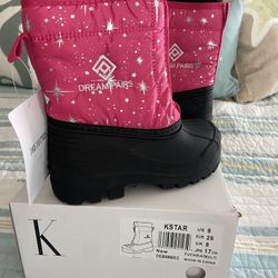 Girls Winter Snow Boots-brand New!  