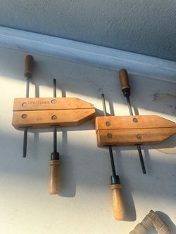 Vintage Craftsman adjustable clamps