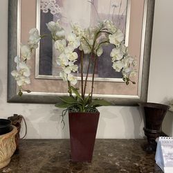 fake orquídea plant
