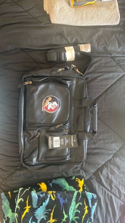 Multi compartment, Seminole state luggage/briefcase brand new