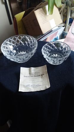 LENOX CRYSTAL DIAMOND Glass