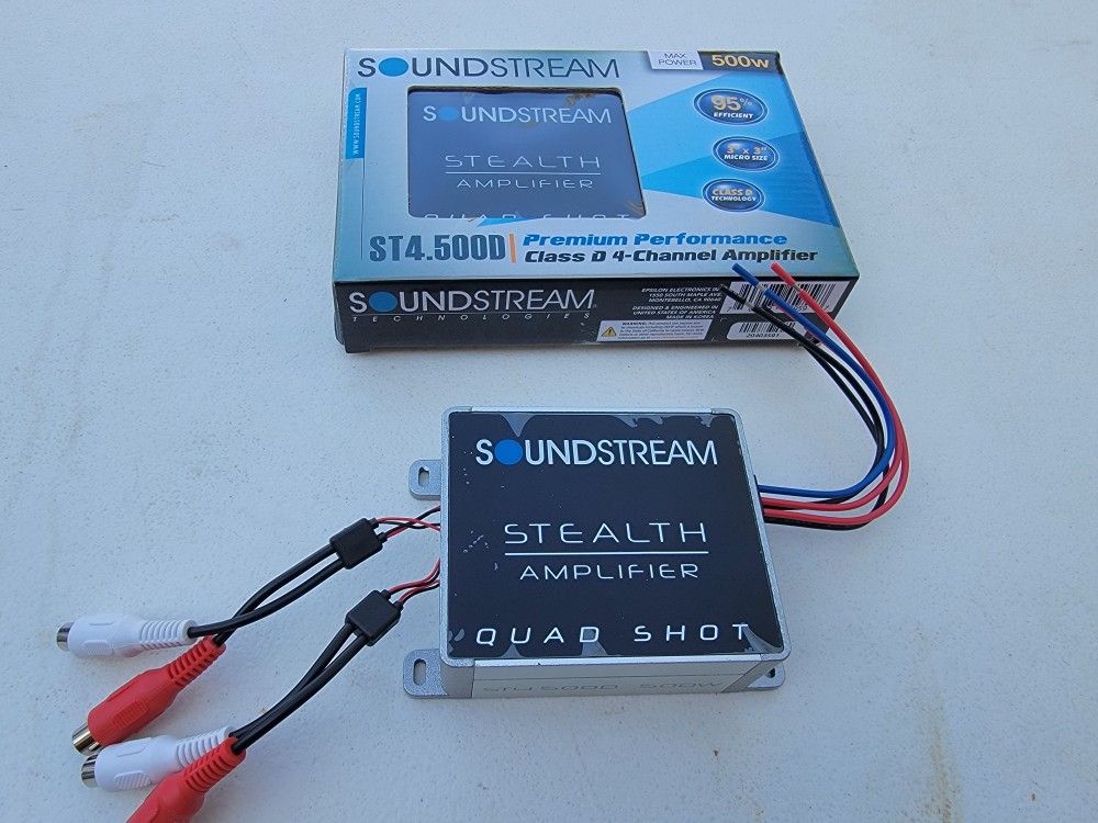 Soundstream 4 Channel Amp