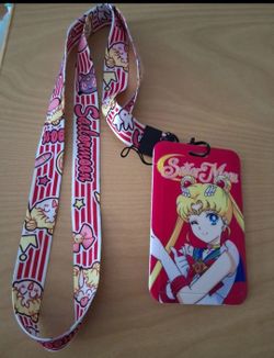 New Sailormoon Lanyard and badge protector
