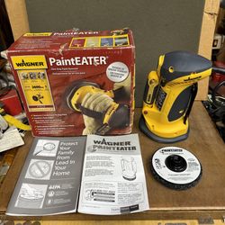 (New Open Box) Wagner PAINT EATER Disc Sander 4-1/2 in. for Wood and Concrete