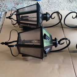Large Brass Gloss Black 