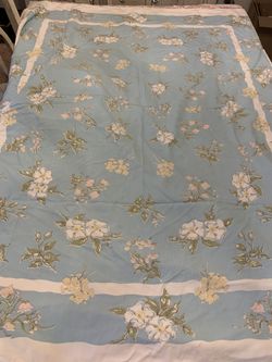 Pretty Vintage Table Cloth