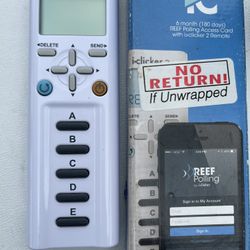 iClicker 2 Student Remote School classroom