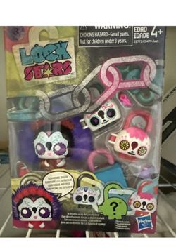 Rare Lock Stars Series 3 Sugar Skulls 3+1 Mystery Lock As Pictured